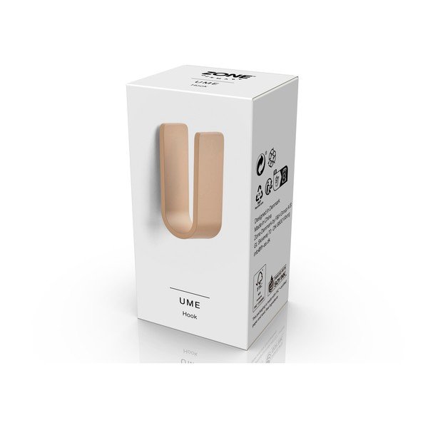 Gancio da parete beige in alluminio Ume – Zone-image-3