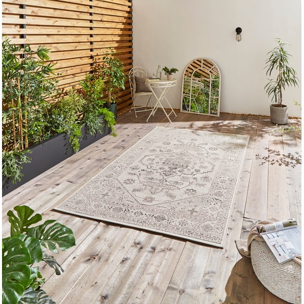 Tappeto per esterni beige 170x120 cm Miami - Think Rugs-image-1