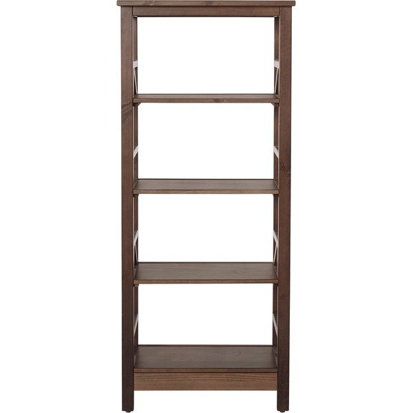 Libreria in legno di pino marrone 62x138 cm Titian - Støraa