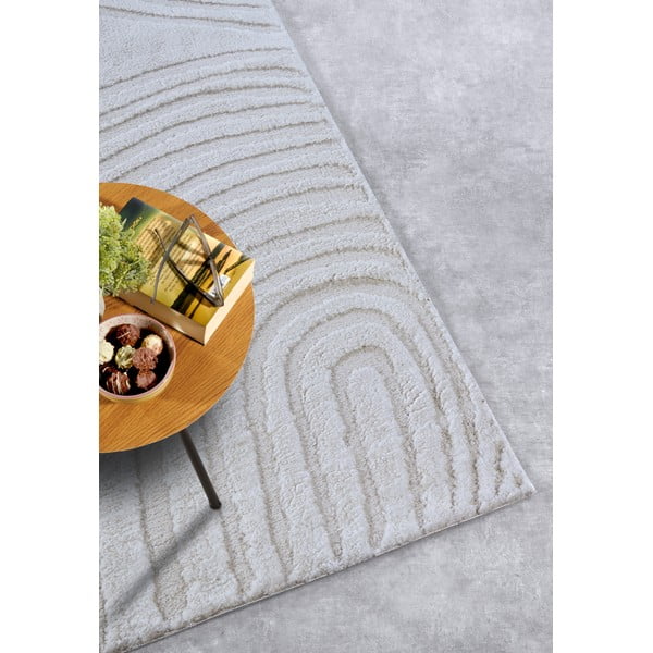 Tappeto color crema 160x235 cm Pigment Cream White - Elle Decoration-image-2