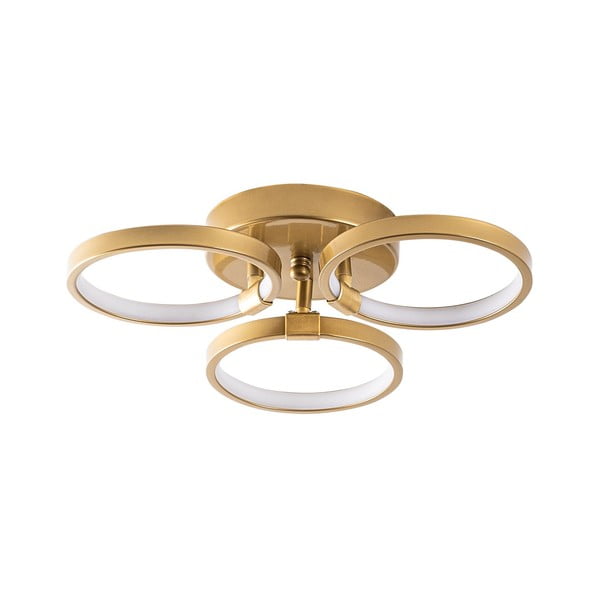 Plafoniera LED in oro ø 17 cm Halka - Opviq lights
