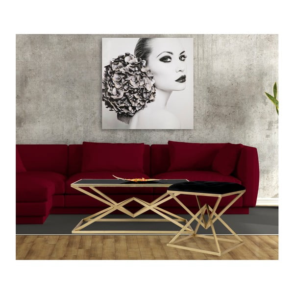 Tavolo da conferenza con piano in vetro nero , 110 x 60 cm Piramid - Mauro Ferretti-image-4