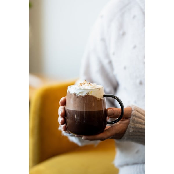 Tazze in set per cappuccino 2 pz 400 ml Bolla – Vialli Design-image-1