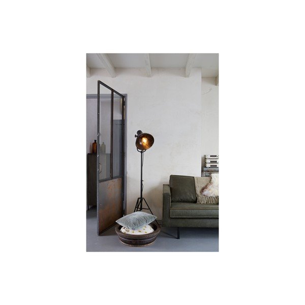 Divano verde scuro con rivestimento in finta pelle 277 cm Rodeo – WOOOD-image-4