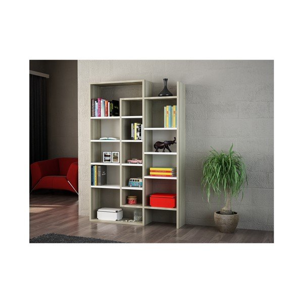 Biblioteca bianca Belinda - Woody Fashion-image-3