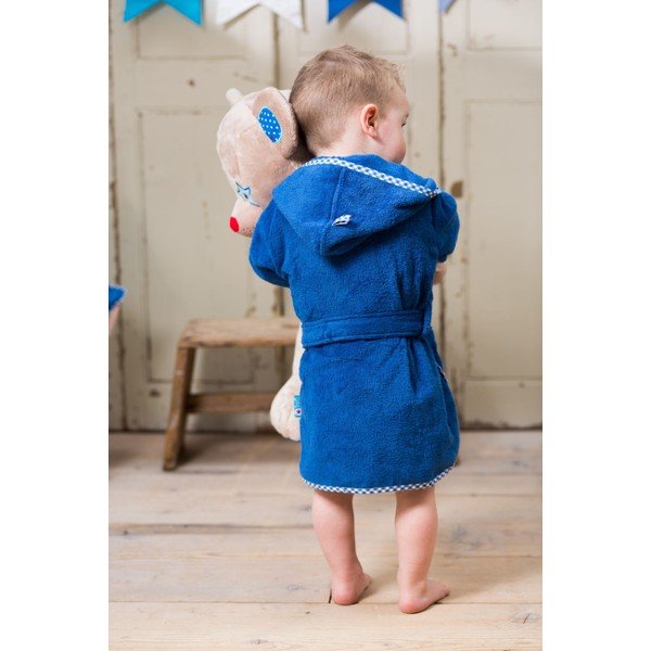 Vestaglia blu per bambini - Tiseco Home Studio-image-2