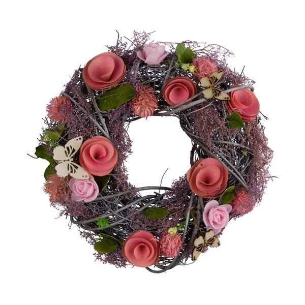 Ghirlanda , ø 25 cm Rose - Ego Dekor