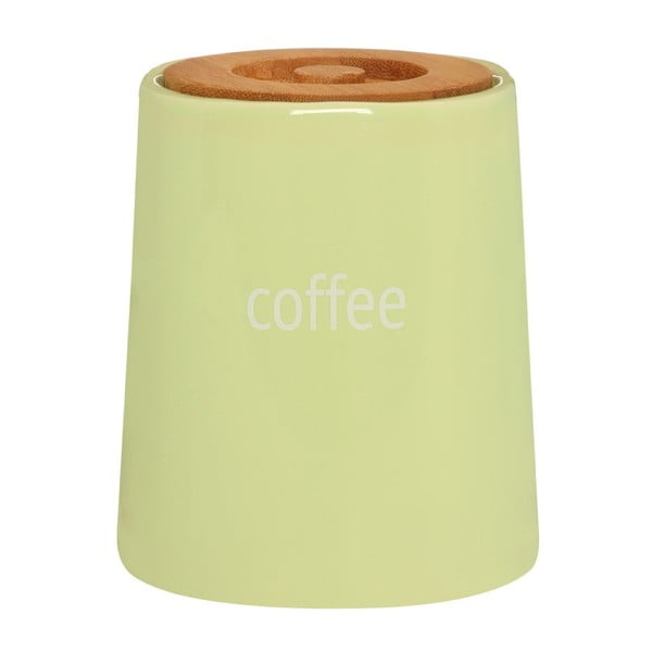 Barattolo di caffè verde con coperchio in bambù , 800 ml Fletcher - Premier Housewares