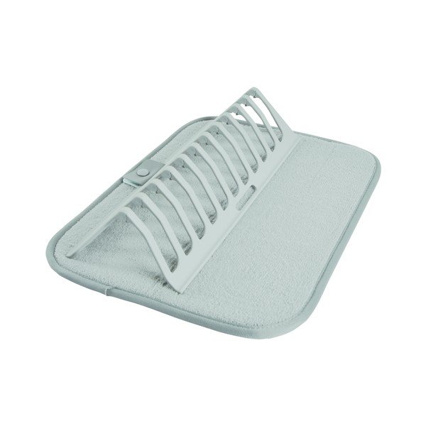 Tappetino scolapiatti azzurro in plastica 36x28 cm – Homéa