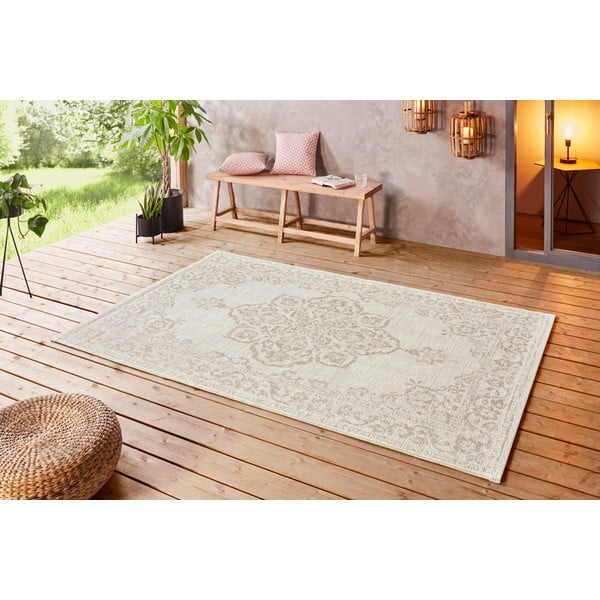 Tappeto da esterno beige , 200 x 290 cm Tilos - NORTHRUGS-image-1