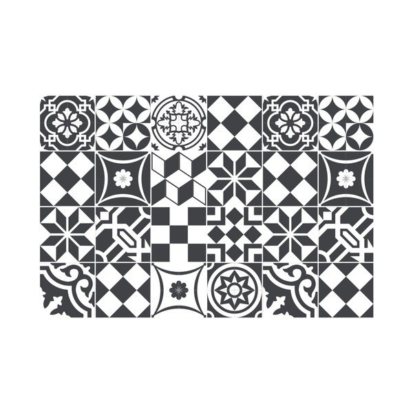 Set di 24 adesivi a mosaico, 15 x 15 cm - Ambiance-image-2