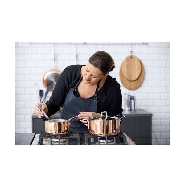 Casseruola in acciaio inox/in rame 1,4 l – Blomsterbergs-image-3