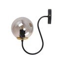 Lampada da parete nera/grigia ø 15 cm Oslo – Squid Lighting