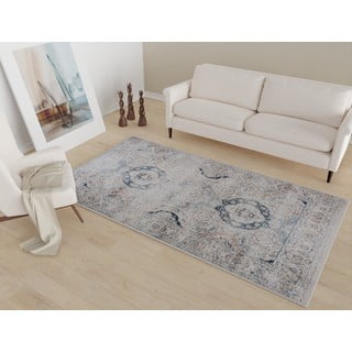 Tappeto lavabile beige 230x160 cm - Vitaus