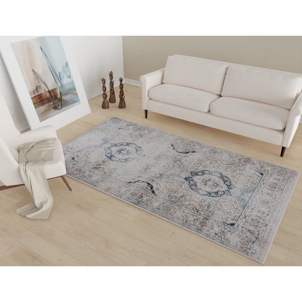Tappeto lavabile beige 230x160 cm - Vitaus-image-1