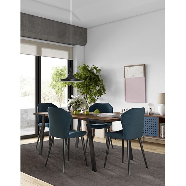Tavolo da pranzo in noce 200x100 cm Drift - TemaHome-image-1