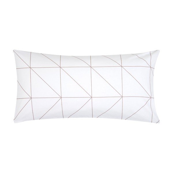 Federa decorativa rosa in cotone ranforce by46, 40 x 80 cm - Westwing Collection-image-2