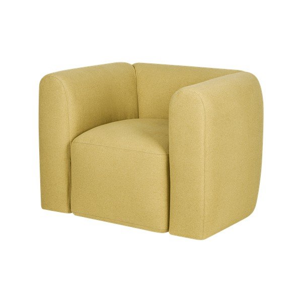 Poltrona gialla Flom – noo.ma