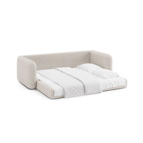 Divano color crema allungabile 225 cm – Micadoni -image-4