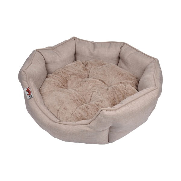 Letto per cani beige ø 50 cm - Love Story