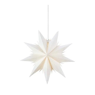 Decorazione luminosa a sospensione bianca con motivo natalizio ø 45 cm Dora - Markslöjd