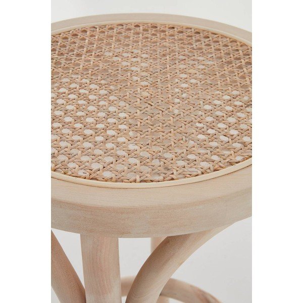 Set di sedie da bar di colore naturale in rattan 2 pz (altezza della seduta 65,5 cm) Koster – Jotex-image-3