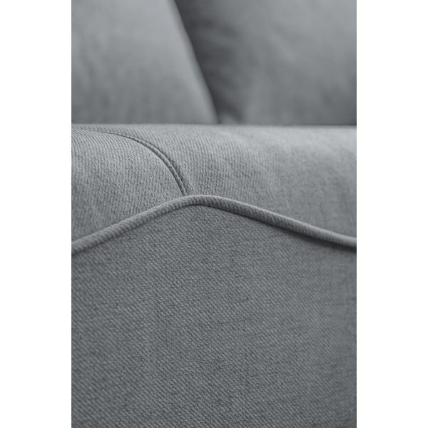 Divano letto angolare grigio (variabile) Homely Tommy - Miuform-image-4