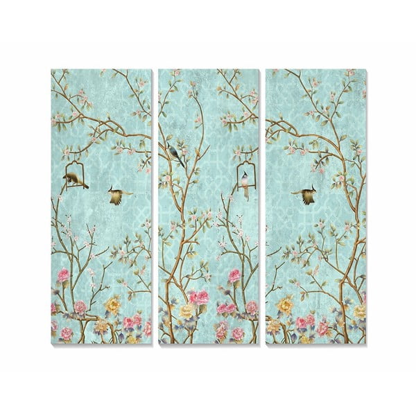 Dipinti in set di 3 pezzi 20x50 cm - Wallity