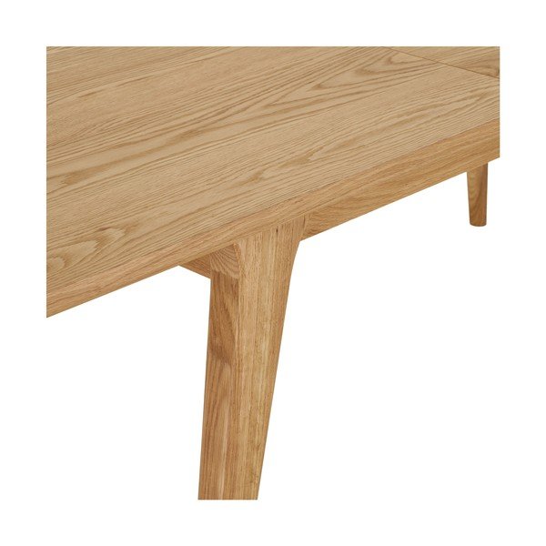 Tavolo da pranzo con effetto rovere allungabile con estensione 90x180 cm Darwin – House Nordic-image-3