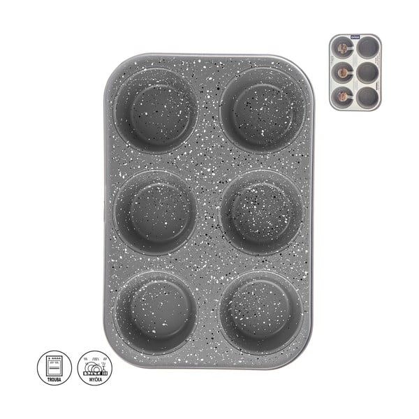 Stampo da forno in metallo per muffin 22x32 cm Grande – Orion-image-3