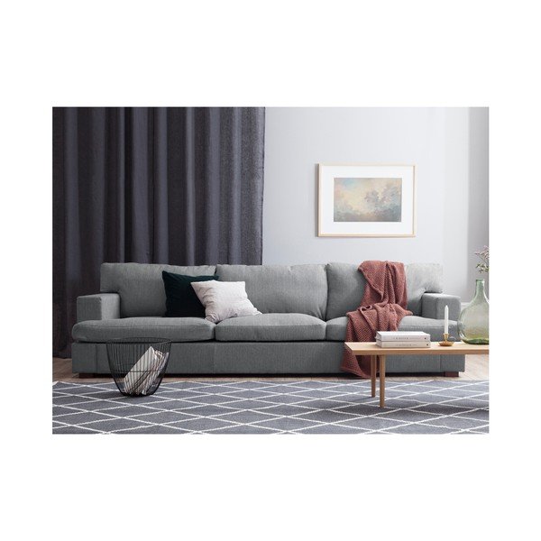 Šedá pohovka Windsor & Co Sofas Daphne, 235 cm-image-3
