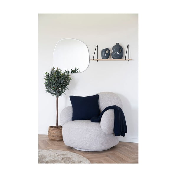 Vaso in ceramica blu scuro (altezza 18 cm) - House Nordic-image-1