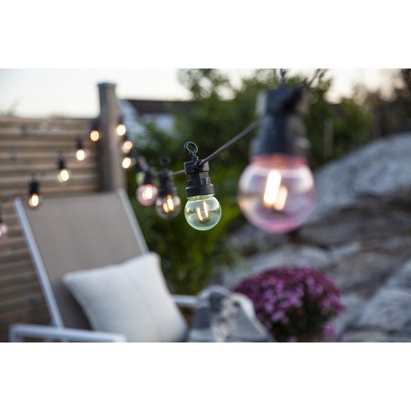 Catena luminosa a LED colorata per feste, lunghezza 8,55 m Small Circus - Star Trading-image-3