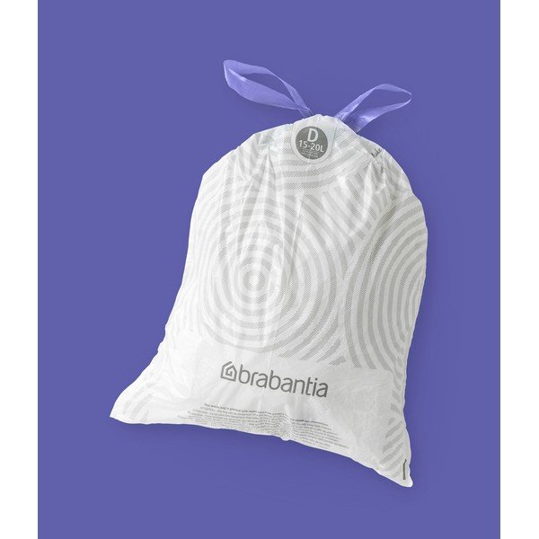 Sacchi per rifiuti in set da 40 pezzi 20 l PerfectFit D - Brabantia-image-1