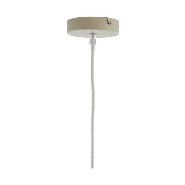 Lampadario color crema con paralume in tessuto ø 10 cm Sukau – Light & Living-image-3