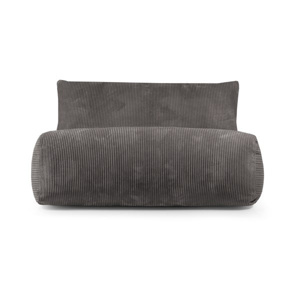 Puof a sacco viola con rivestimento in velluto a coste Sofa Seat Lounge – SLOWDOWN-image-2