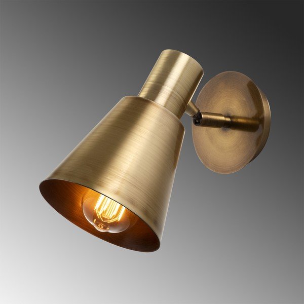 Lampada da parete in colore oro Kem - Opviq lights-image-1