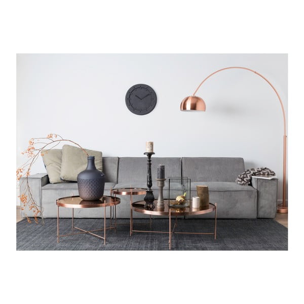 Parte angolare grigio chiaro del divano componibile James - Zuiver-image-1