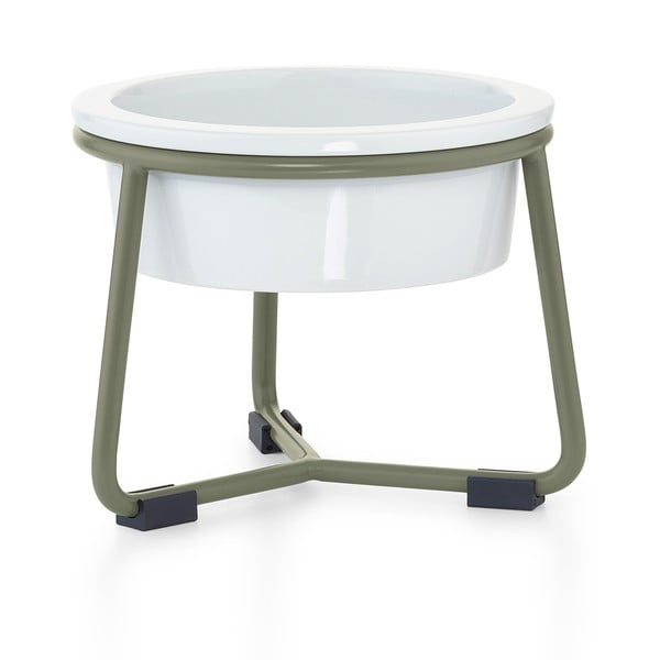 Ciotola con supporto in porcellana per cane ø 20 cm Pranzo Grolive M – MiaCara