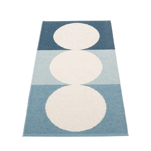 Tappeto da interno/esterno blu/color crema 70x140 cm Otto Sky – Pappelina-image-2