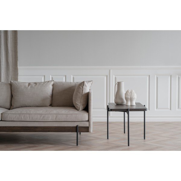 Tavolino in frassino marrone 95 x 50 cm Shelton - Rowico-image-4