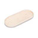 Piatto da portata beige in porcellana Fika – ONA
