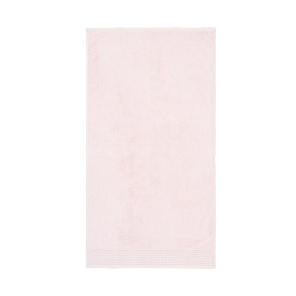 Asciugamano in cotone rosa 50x85 cm - Bianca