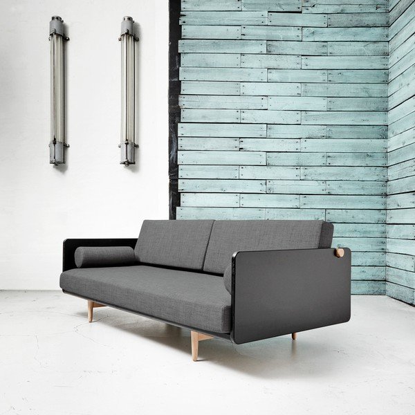 Variabilní pohovka Karup Deva Black/Raw Oak/Granite Grey-image-2