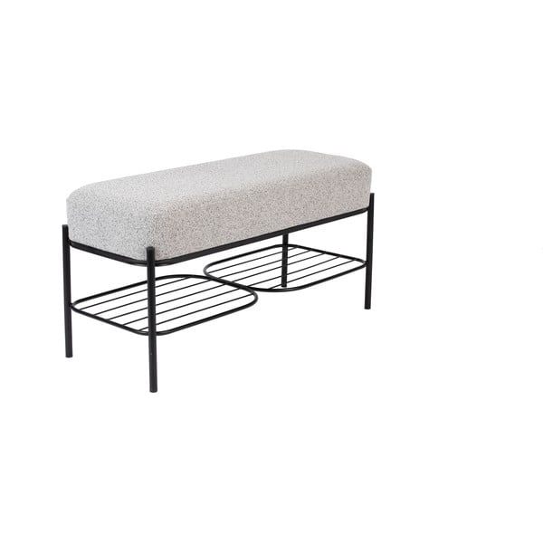 Panchina grigio chiaro Milou - White Label-image-2