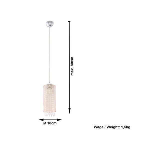 Lampada da soffitto Megan Amber - Sollux-image-1