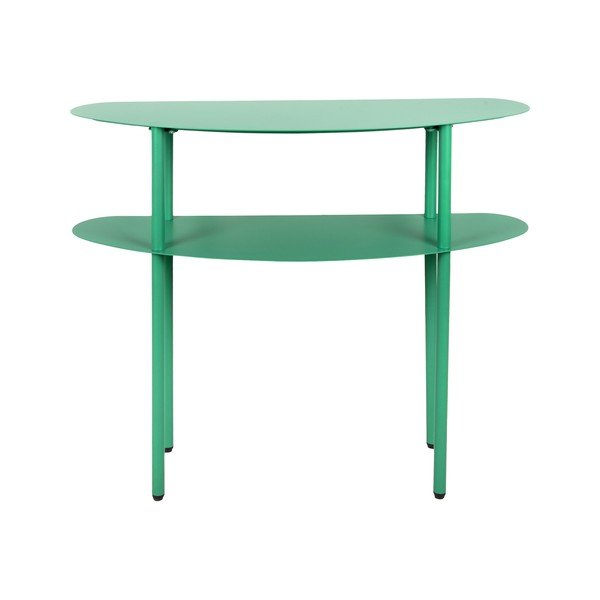 Tavolo consolle verde in metallo 28x90 cm Cool Retro – Leitmotiv-image-2