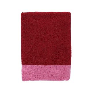 Set di asciugamani tipo terry rosa in cotone 2 pz 50x100 cm Pixie – ONA