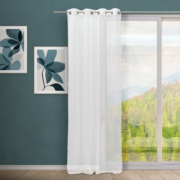 Tenda bianca 140x260 cm Gentle – Casa Selección-image-1