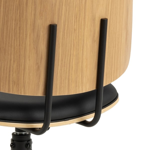 Sedia da pranzo nera Owen - Actona-image-3